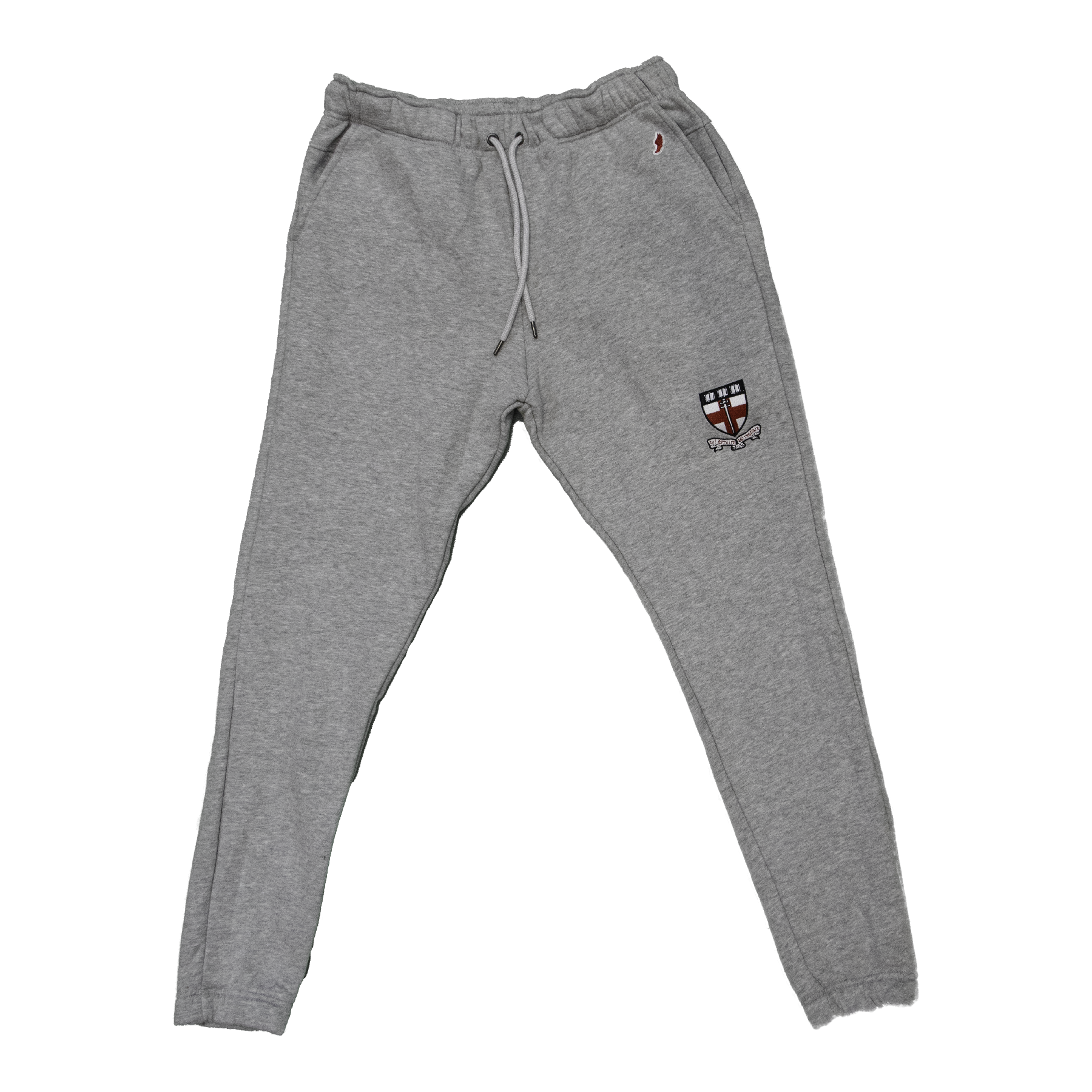 Gray jogger sweatpants