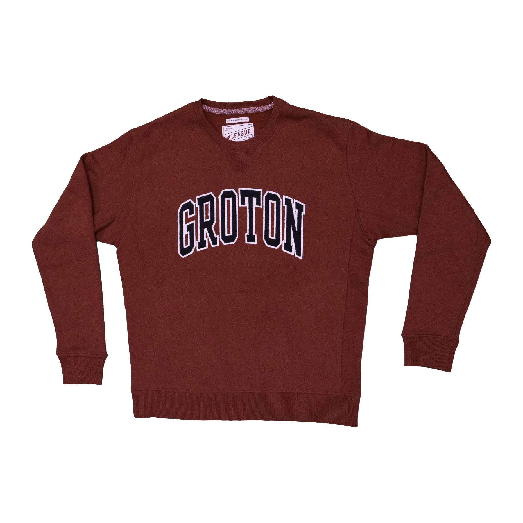 Red Groton crewneck sweatshirt