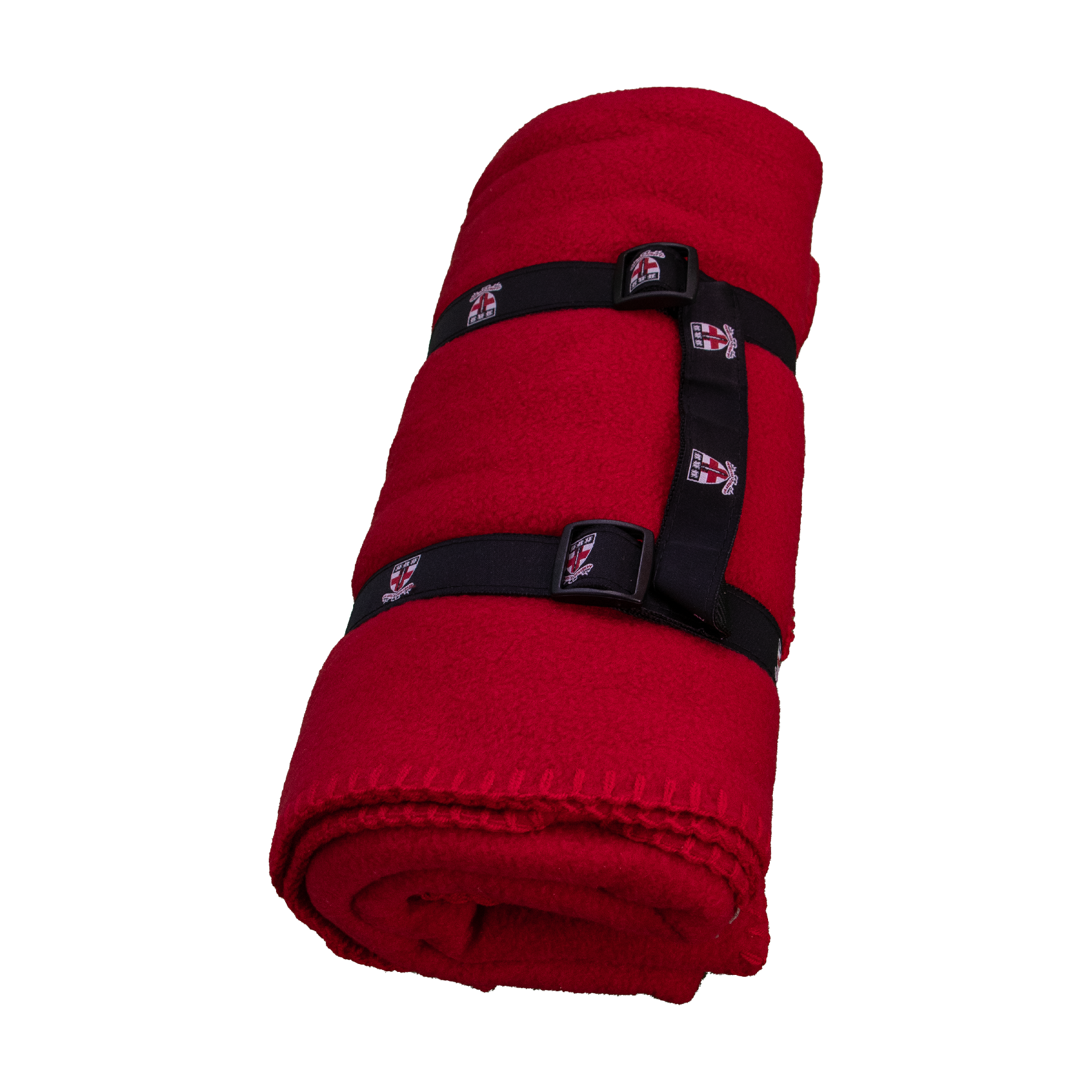 Fleece Blanket with Groton Ribbon Holder