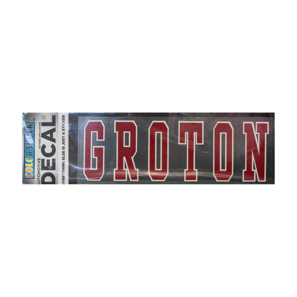 Groton Decal
