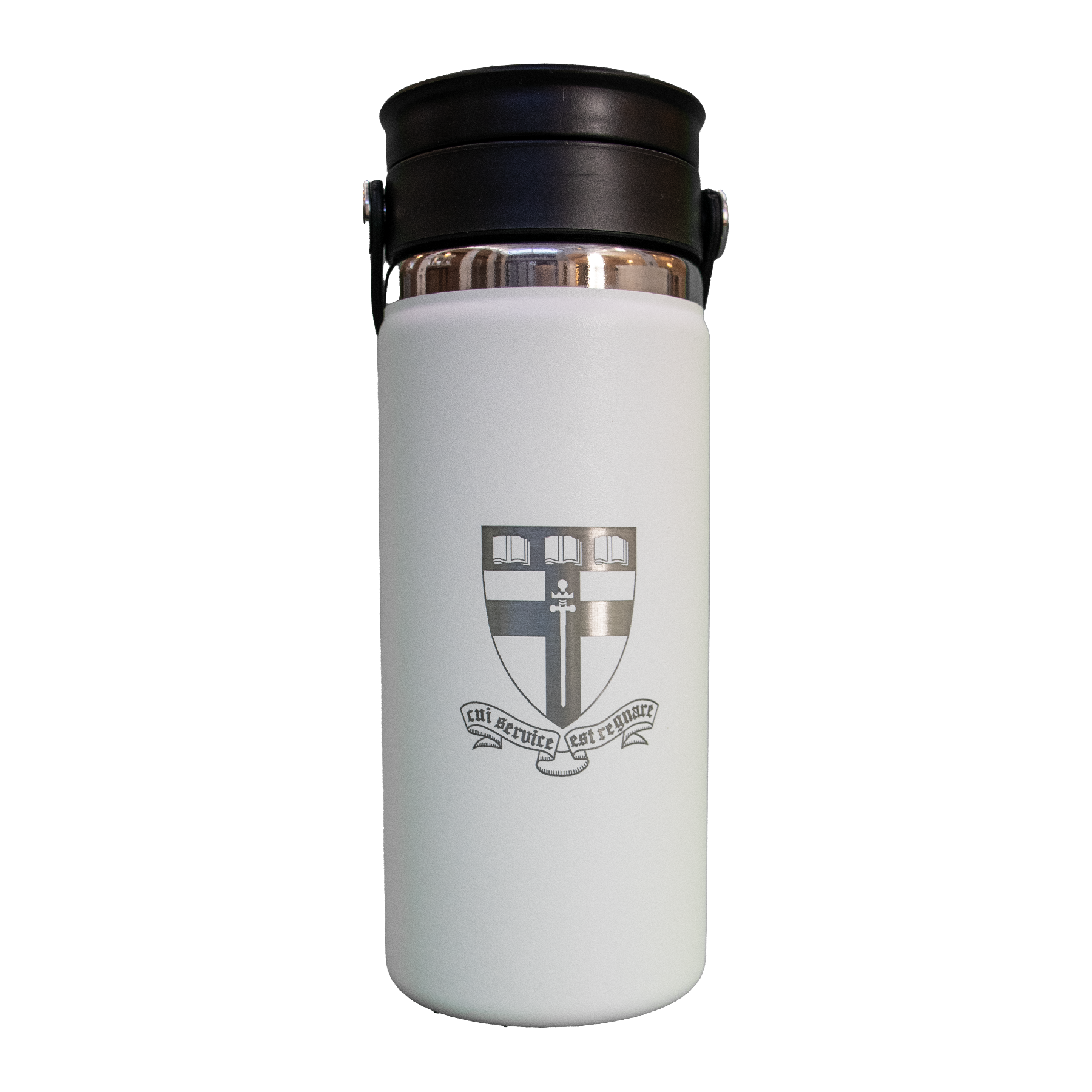 White Hydroflask Bottle 16 ounce