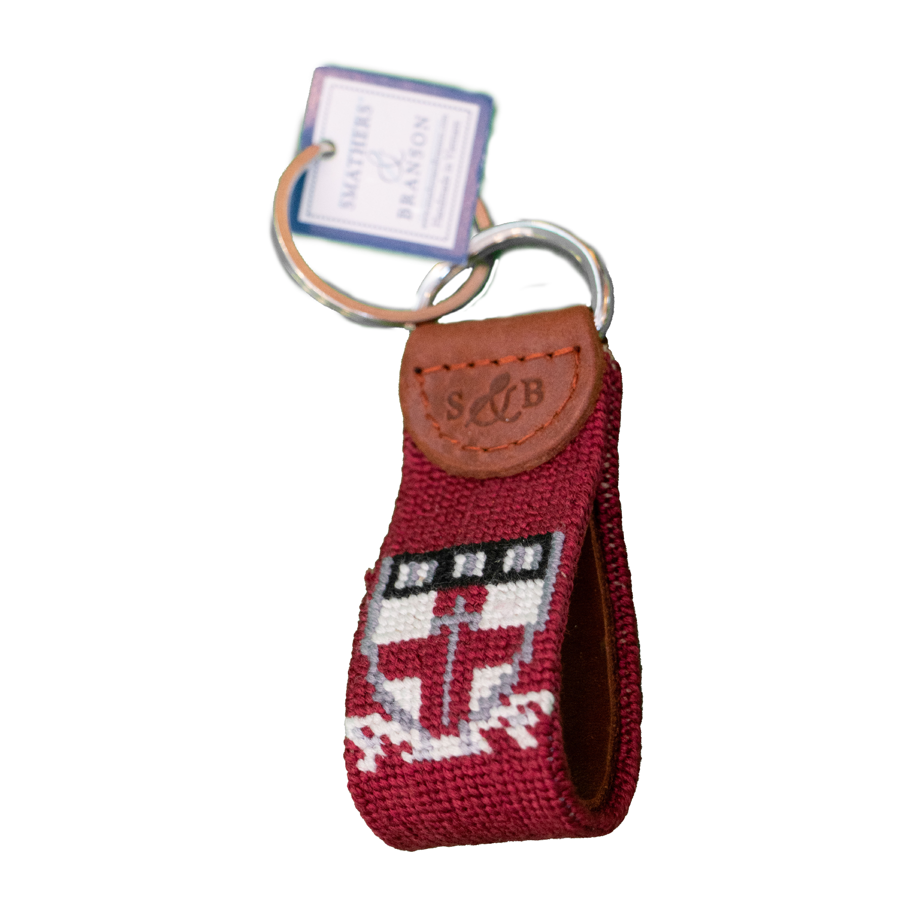 Smathers & Branson Embroidered Keychain