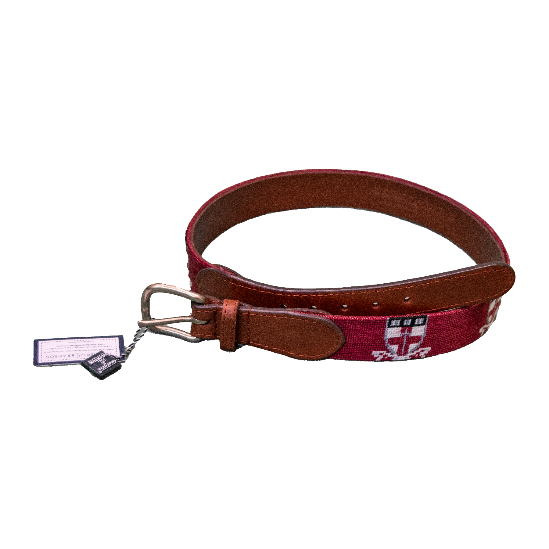 Smathers & Branson Embroidered Belt