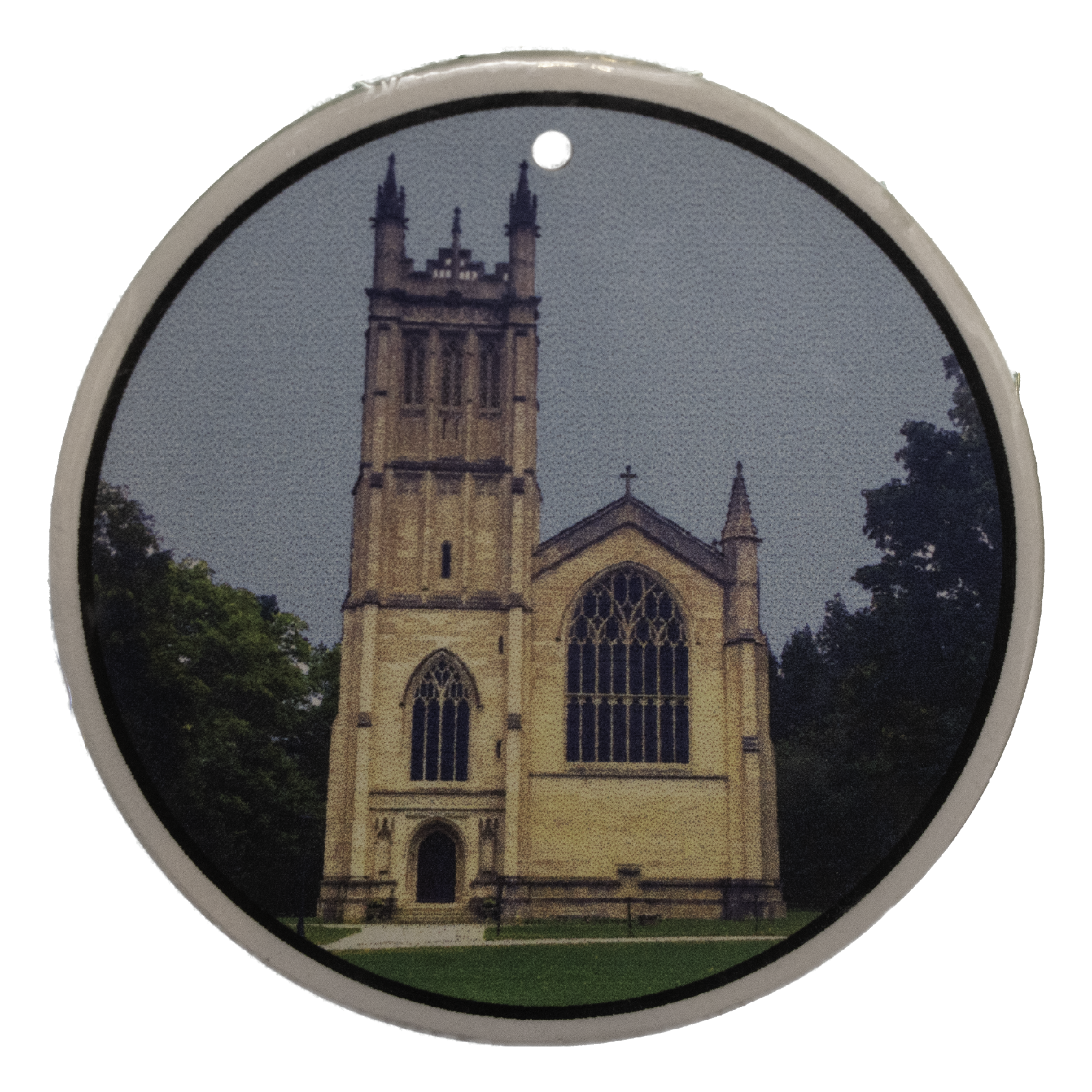 Stone Chapel Ornament