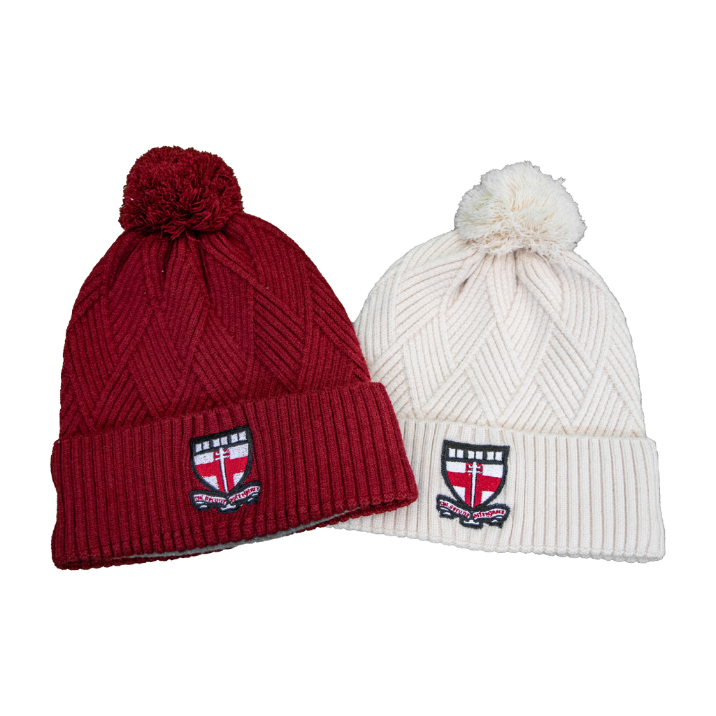 Knit Pom Pom Beanie