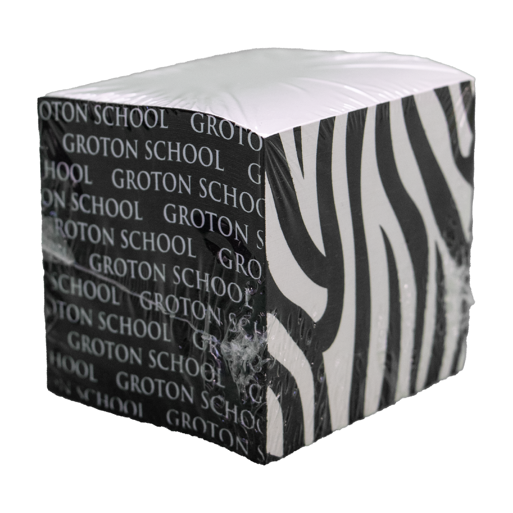 Zebra Post-It Cube